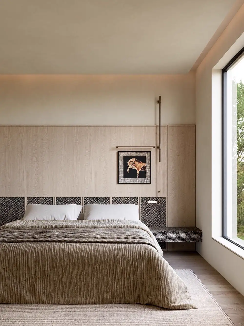 Natural Wood Interior Rendering 01, interior view 18