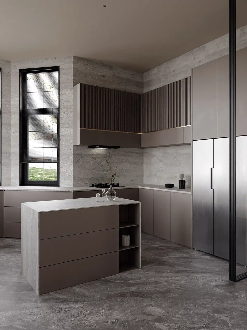 Italian Light Luxury Interior Rendering 01, interior view 19