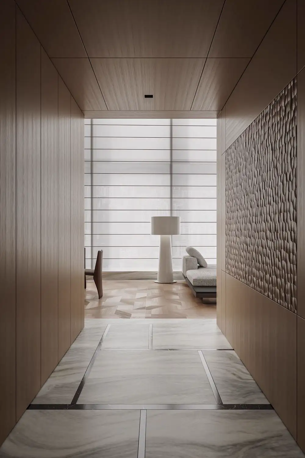 Natural Wood Full-home Rendering 01, interior view 10