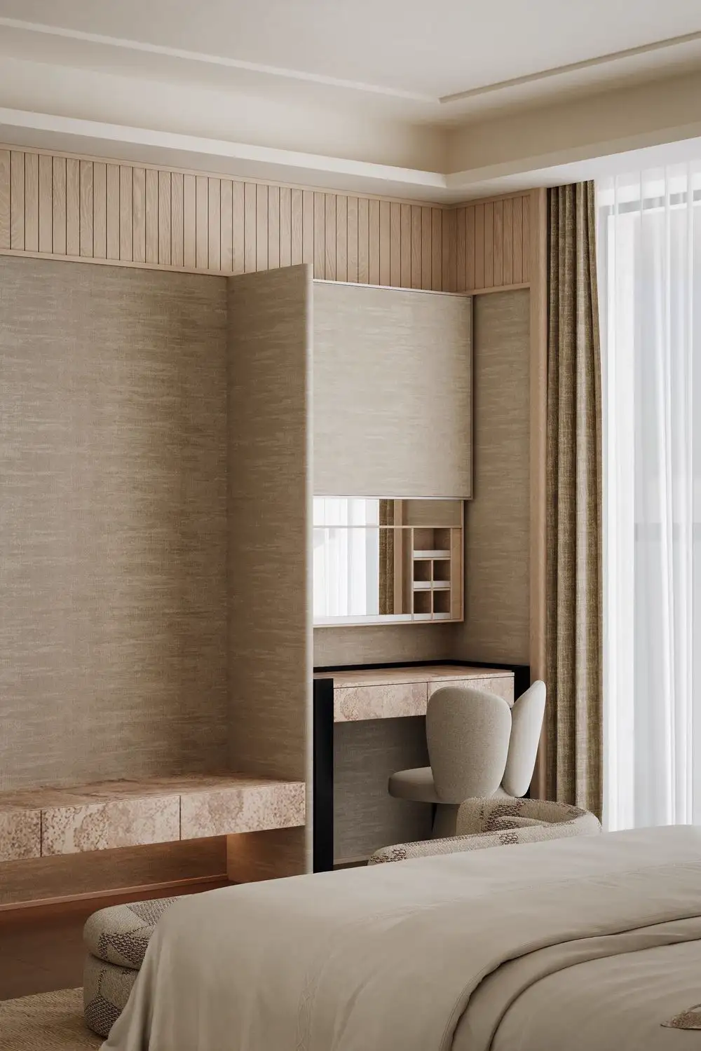 Natural Wood Full-home Rendering 01, interior view 17
