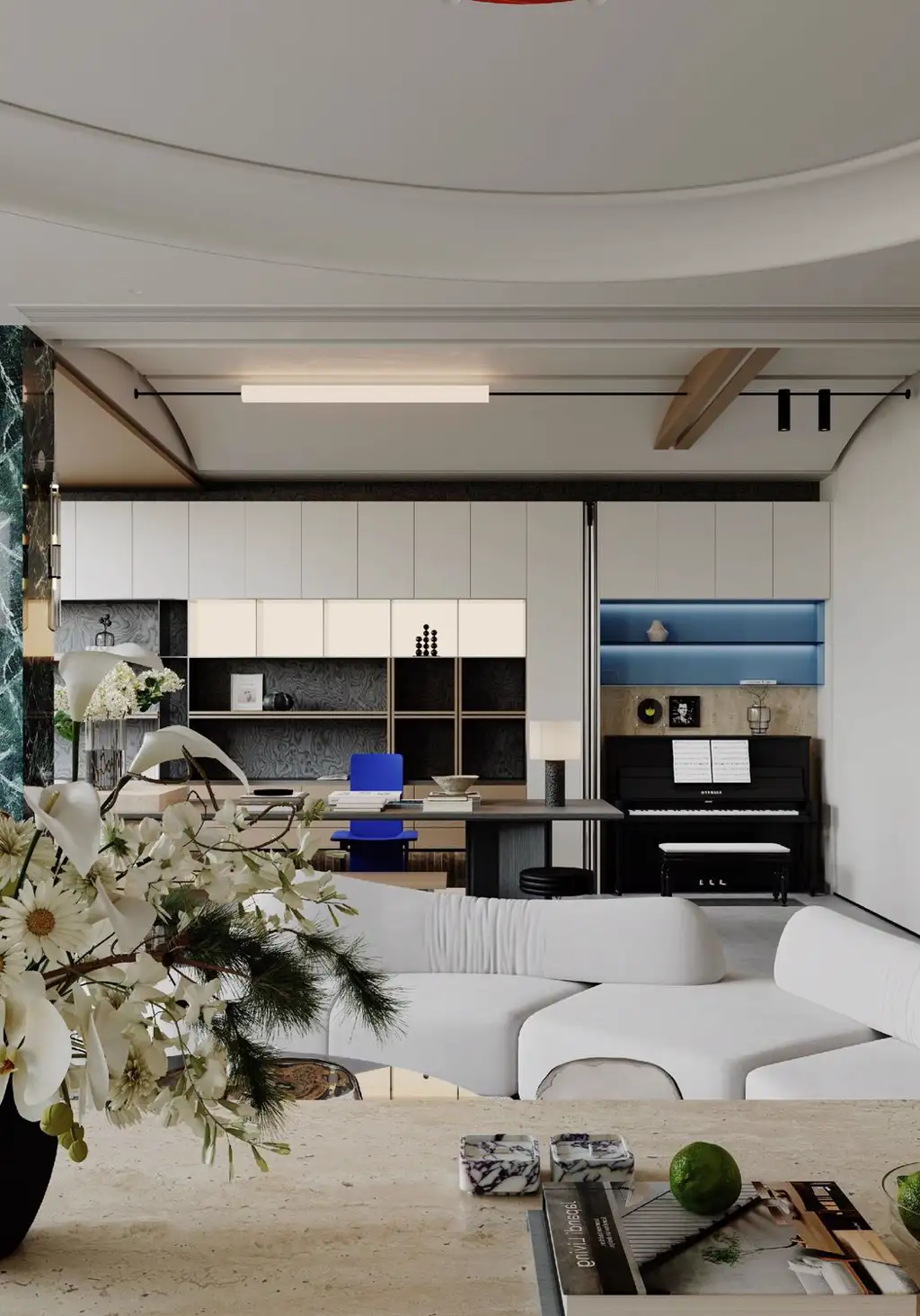 Full-home Interior Rendering 02, interior view 1