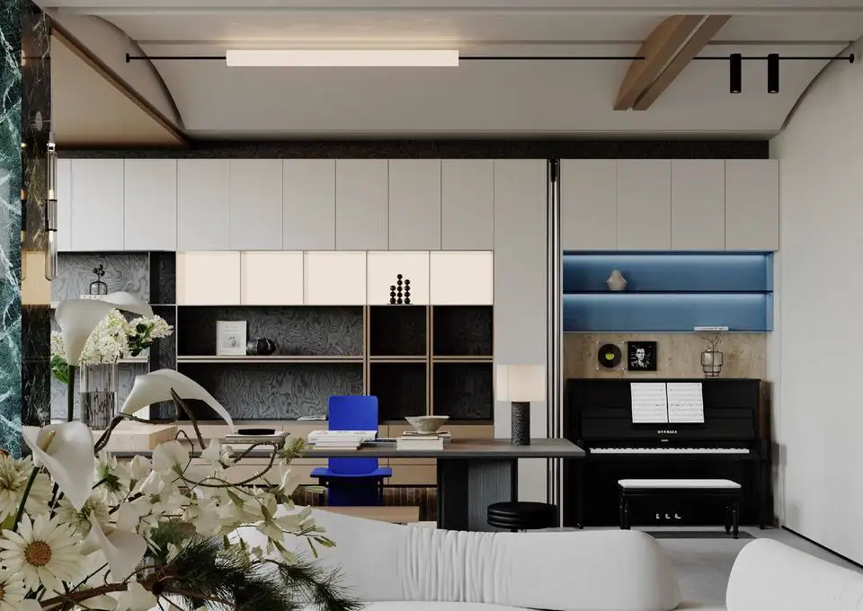 Full-home Interior Rendering 02 3D rendering