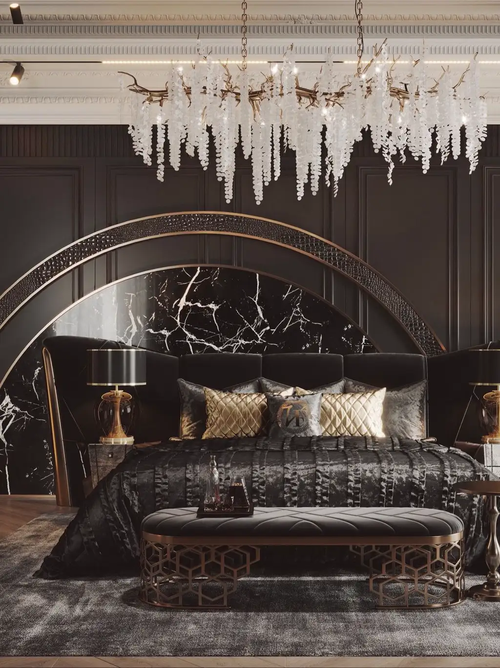 French Classic Full-home Rendering 01, interior view 14