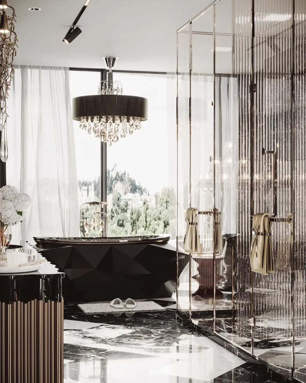 French Classic Full-home Rendering 01, interior view 15