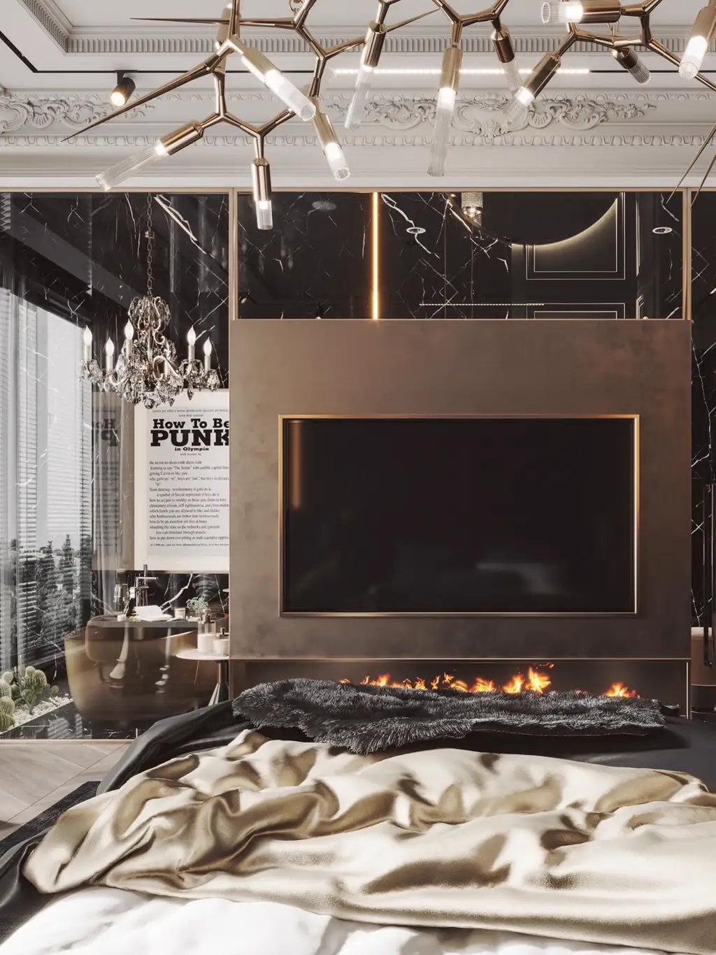 French Classic Full-home Rendering 01, interior view 19