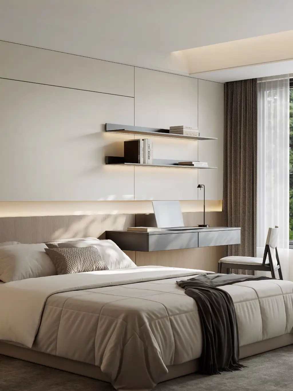Double-height Villa Rendering 02, interior view 18