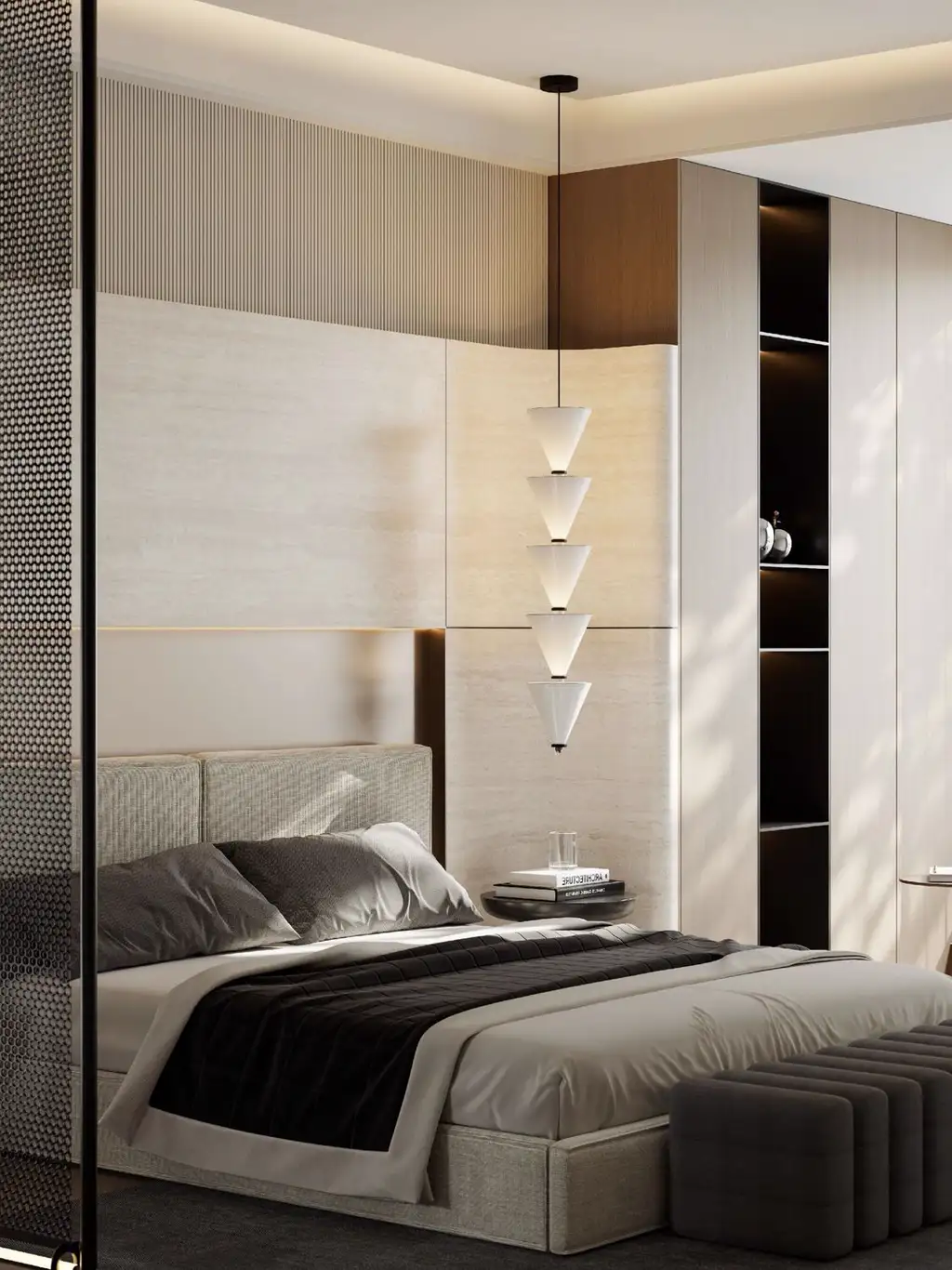 Double-height Villa Rendering 02, interior view 19