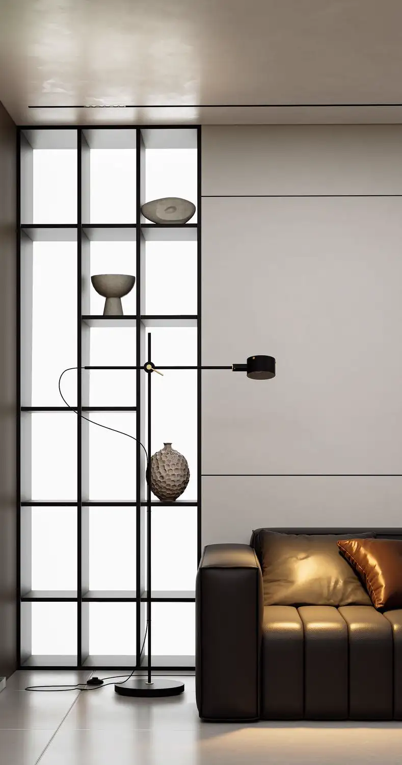 Italian Minimal Interior Rendering 01, interior view 11