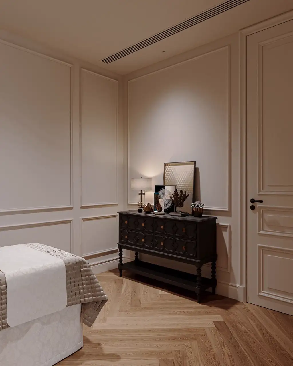 French Classic Interior Rendering 01, interior view 9