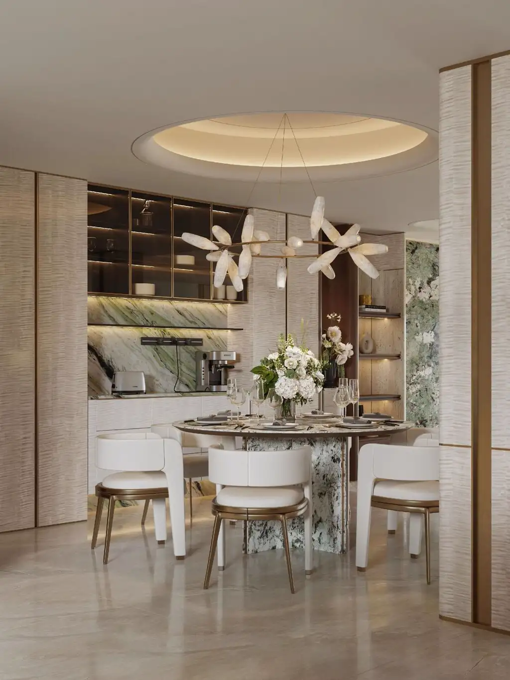 Light Luxury Interior Rendering 01, interior view 9