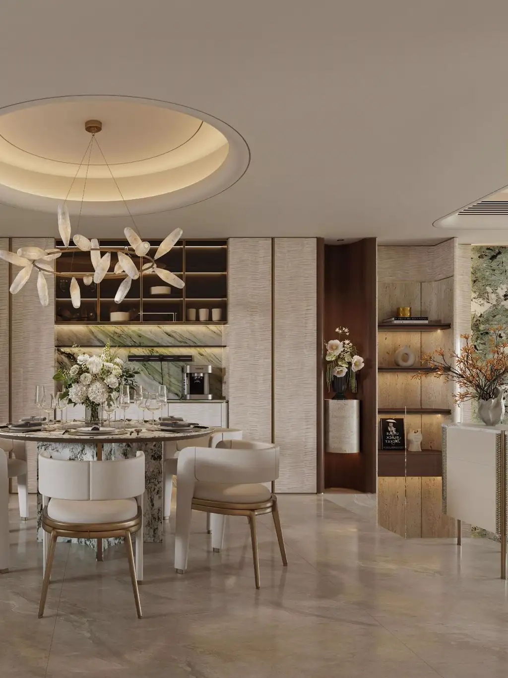 Light Luxury Interior Rendering 01, interior view 10